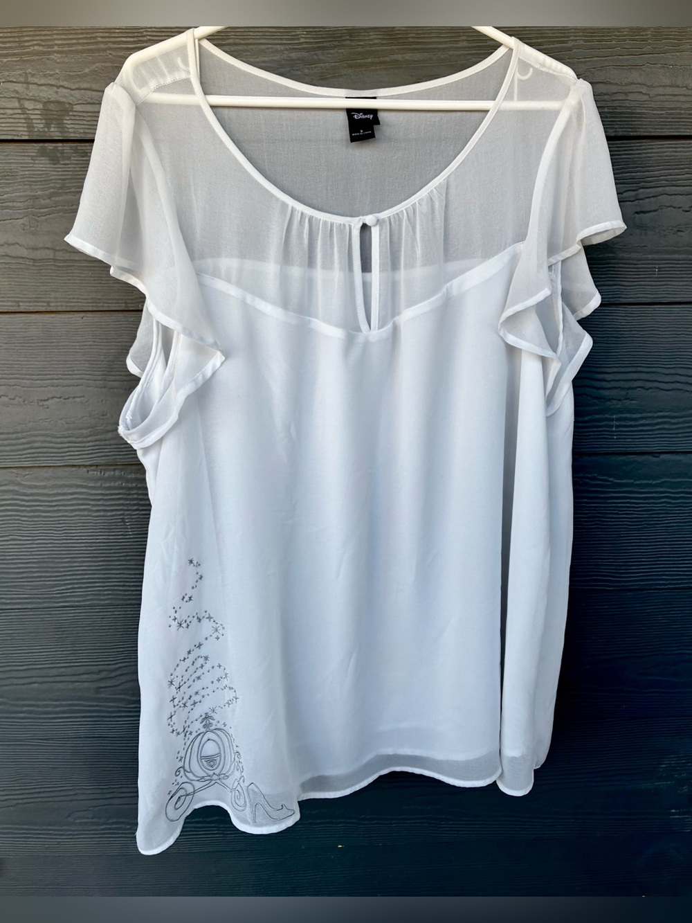 Disney x Torrid Cinderella Carriage Blouse 2X